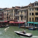 Motorboats go silent on Venice’s Grand Canal