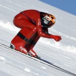 The world’s fastest man on skis