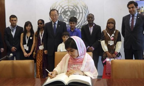 Malala Yousafzai at UN Youth Assembly 2013