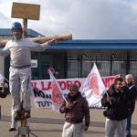 Jobless Italian in Fiat crucifixion stunt