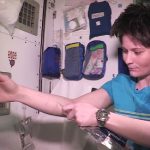 How to stay clean while floating in space