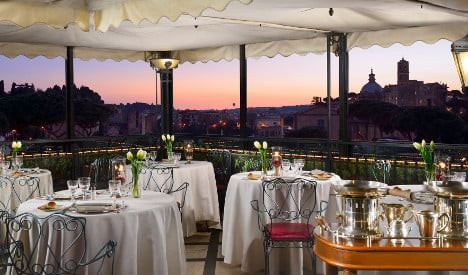 Six of the best rooftop restaurants in Rome