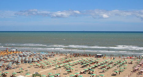 German tourist raped on Rimini beach