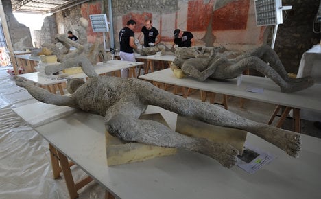 Scans show Pompeii victims 'in good health'