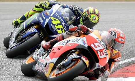 Rossi-Marquez feud fuels Italy-Spain rivalry