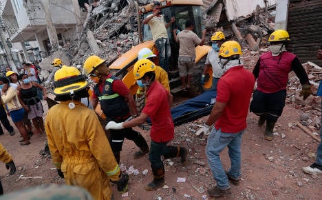 Italian businessman among 413 dead in Ecuador quake