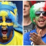 Italy v Sweden: Battle of the hair, food and nudists