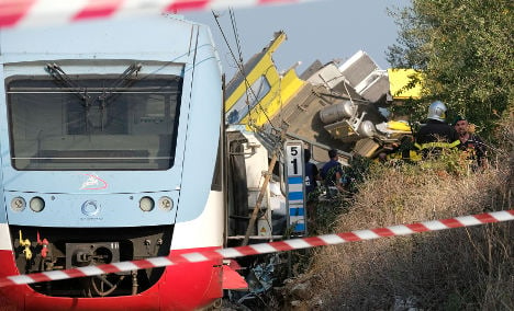 Twelve of the most recent train disasters in Europe