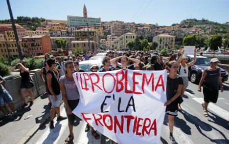 Alfano vows 'Ventimiglia will not be Italy's Calais'