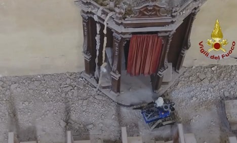 Bots and drones help Italy’s post-quake recovery