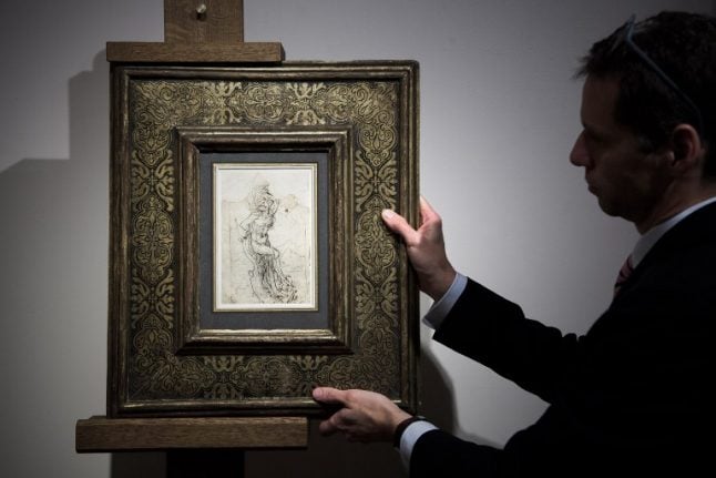 Lost Da Vinci sketch 'worth €15 million' found in France