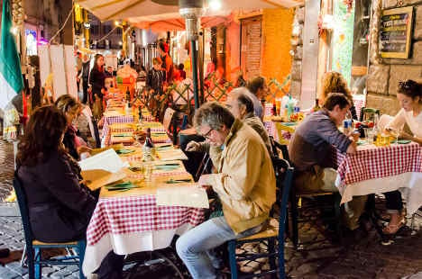 No tables free at restaurant in Italy murder row