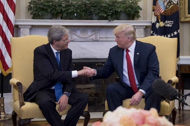 Trump says Italy is ‘key partner’, but contradicts Gentiloni on Libya
