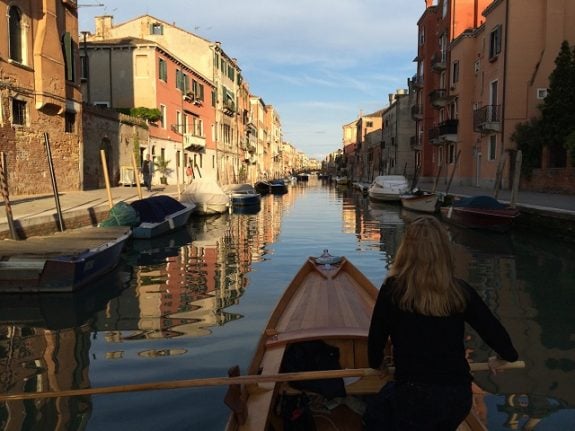 ‘Rowing in Venice is unique – it’s the closest you’ll get to walking on water’