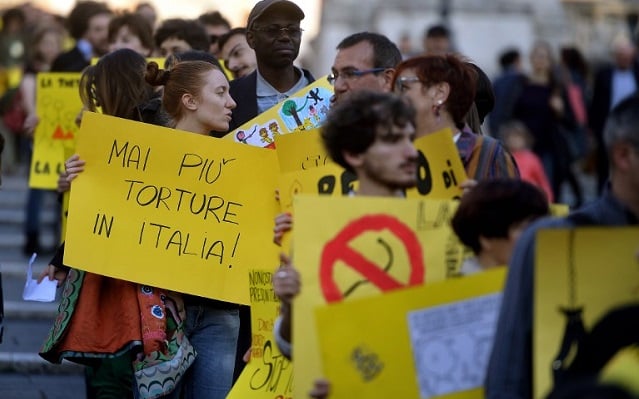Torture has finally been criminalized in Italy