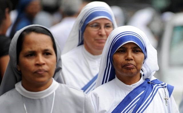 Nuns have copyrighted Mother Theresa's famous sari