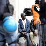 Thirty-six migrants detained outside Milan’s central station