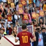 Out of this world! Roma legend Totti's final shirt launched into space