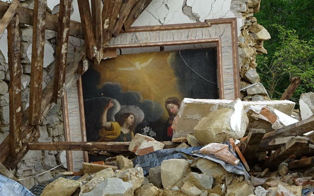 IN PICTURES: Italy’s art squad save cultural heritage damaged in earthquakes