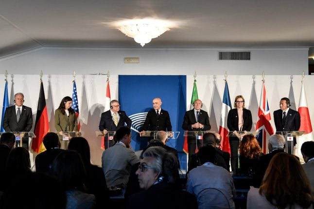 G7, tech giants agree on plan to block jihadist content online at Italy meeting