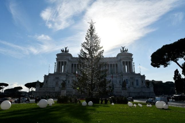 Rome's €50,000 Christmas tree has been declared dead