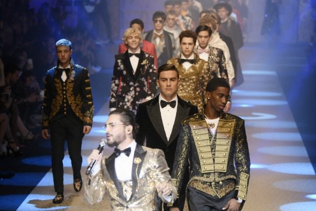 Dolce & Gabbana’s royal flush wows Milan Fashion Week