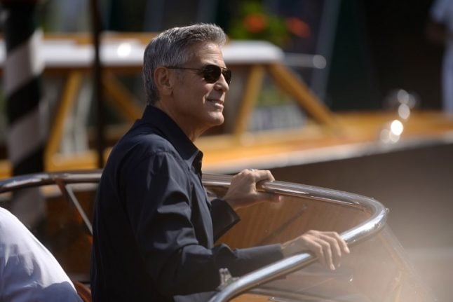 George Clooney taken to hospital after scooter crash in Sardinia