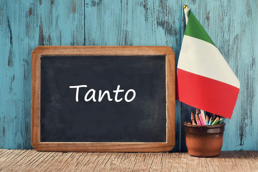 Italian word of the day: 'Tanto' - The Local