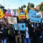 Thousands rally in Rome over Italy's 'anti-migrant' decree