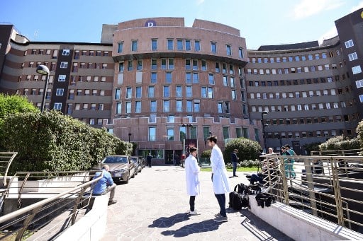 Italy’s Berlusconi hospitalised ahead of EU elections