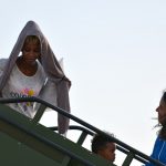 Italy takes in 150 refugees flown in from Libya