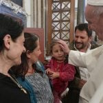 'Resist': Pope meets Roma family hounded by racist mobs in Rome