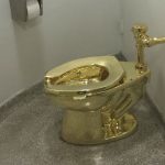 Italian artist’s €5 million gold toilet stolen in England