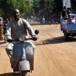 In Mali, love for Italy's vintage scooter is timeless