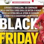 Italian newspaper defends ‘Black Friday’ headline on footballers Lukaku and Smalling