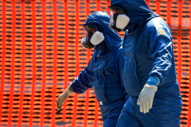Russia begins withdrawing military virus experts from Italy