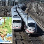 Direct link from Sicily to Brussels on proposed European ultra-rapid train network