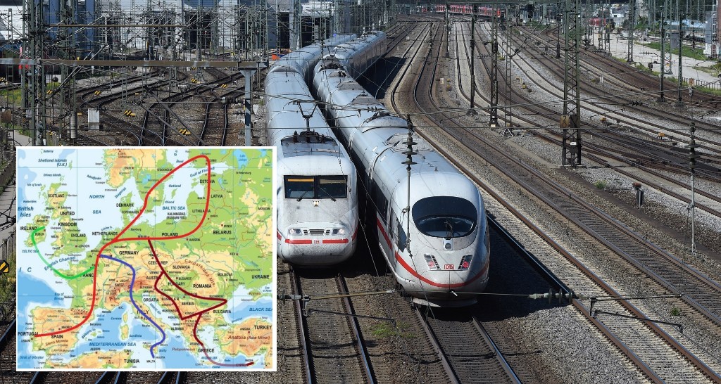 Direct link from Sicily to Brussels on proposed European ultra-rapid train  network - The Local