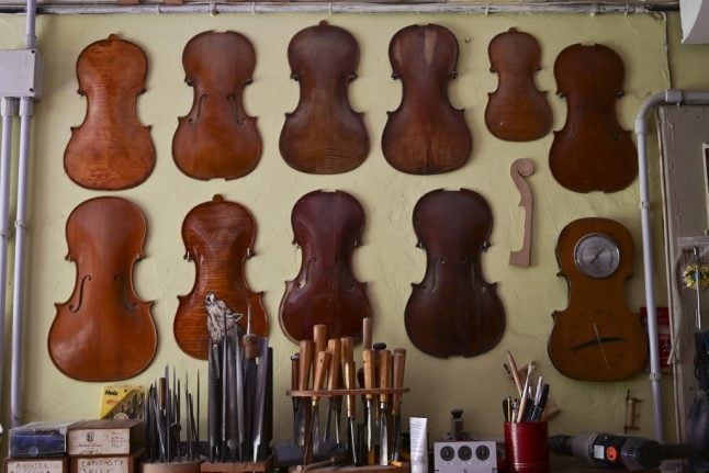 IN PHOTOS: Inside the workshops of Cremona, Italy's 'cradle of violin-making'
