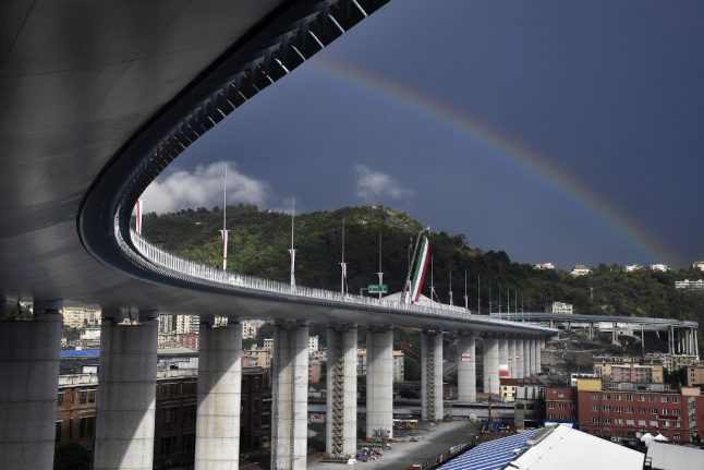 'Born of tragedy': Italy inaugurates new bridge to replace Genoa's collapsed highway