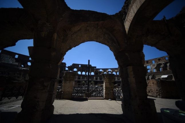 Tourist lands in trouble after crashing drone inside Rome's Colosseum