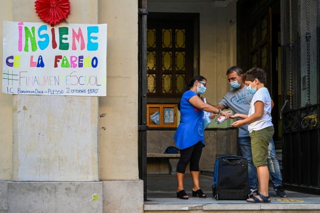 What happens if there’s a Covid-19 outbreak in Italian schools?