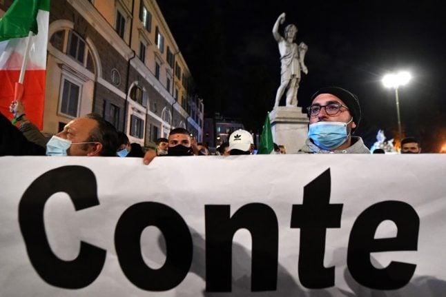 Italian PM calls for national unity amid growing criticism of virus rules