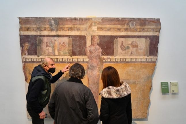 IN PHOTOS: Pompeii’s treasures go on display at reopened Antiquarium museum