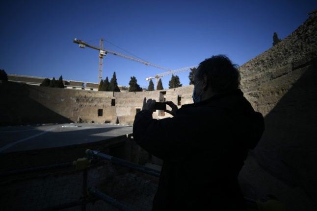 IN PHOTOS: Italy reopens ‘forgotten’ mausoleum of Roman emperor Augustus