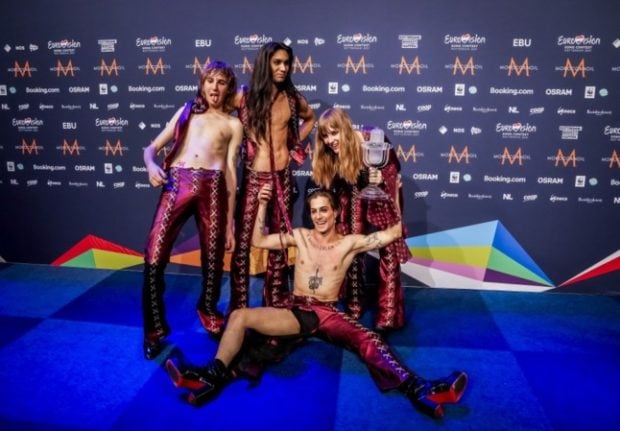Italian Eurovision winners 'really offended' by accusations of drug use