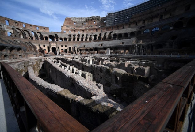 Rome's Colosseum fully opens underground labyrinth to the public