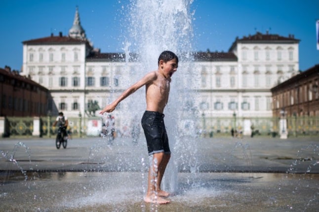 Italy's heatwave set to break as storm warnings issued for north